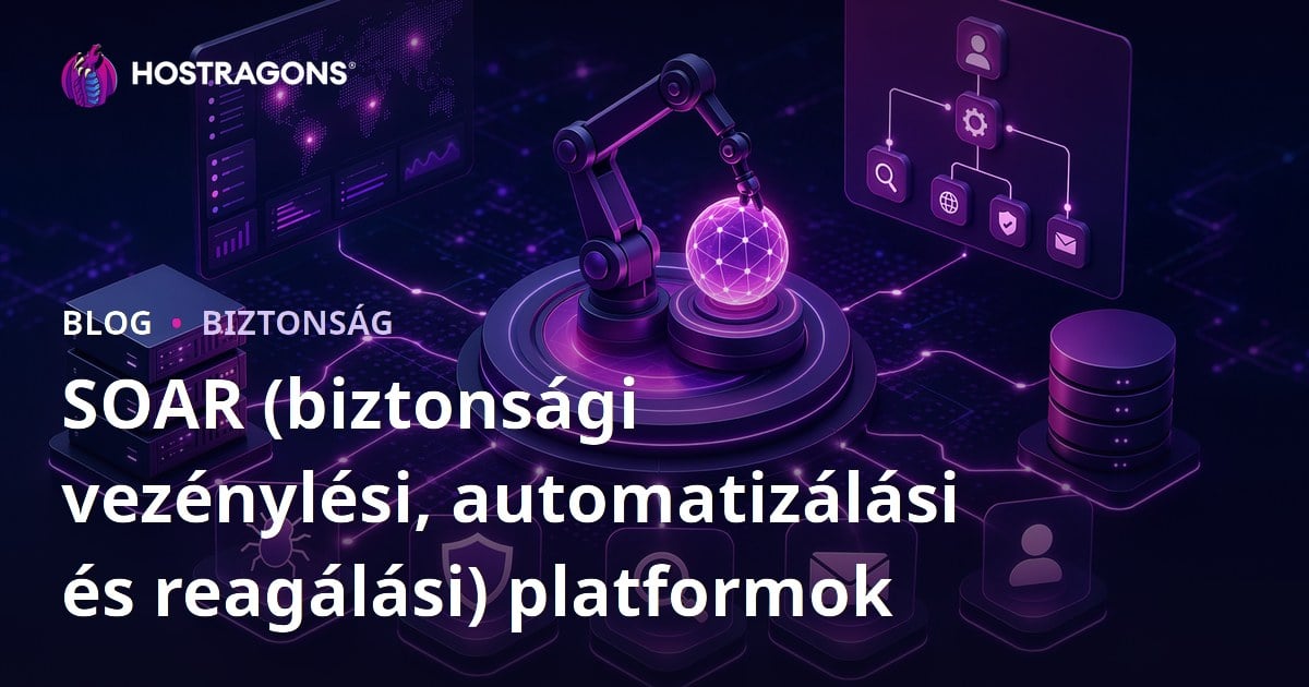 SOAR (biztonsági vezénylési, automatizálási és reagálási) platformok