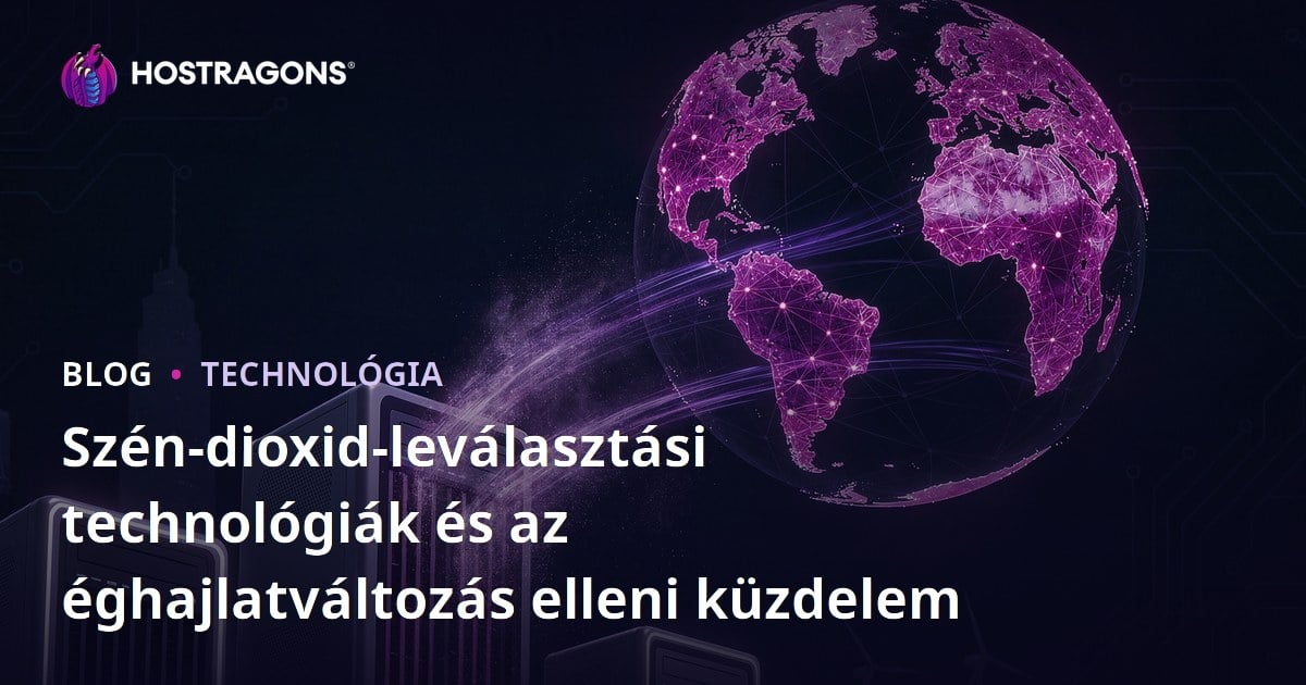 Szén-dioxid-leválasztási technológiák és az éghajlatváltozás elleni küzdelem