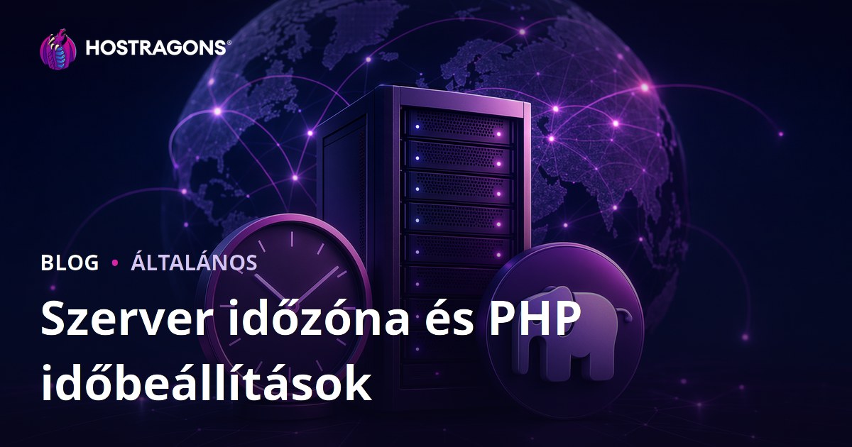 A szerver időzóna és PHP időbeállítások fontossága