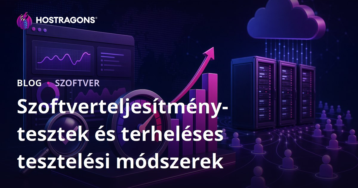 Szoftverteljesítmény-tesztek és terheléses tesztelési módszerek