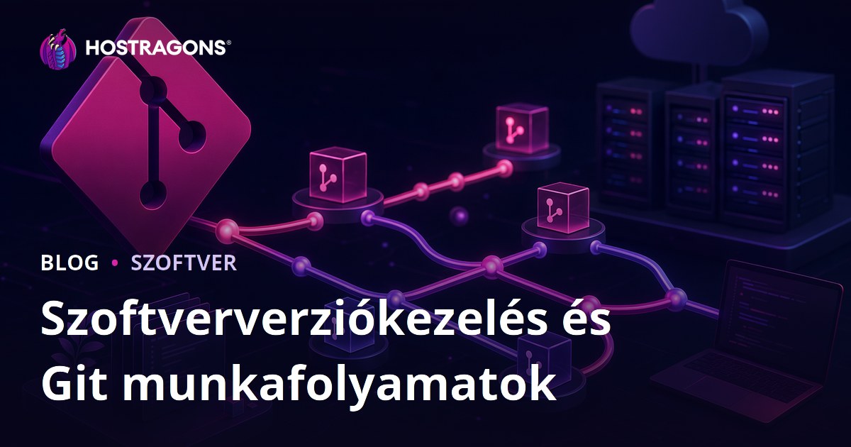 Szoftververziókezelés és Git munkafolyamatok