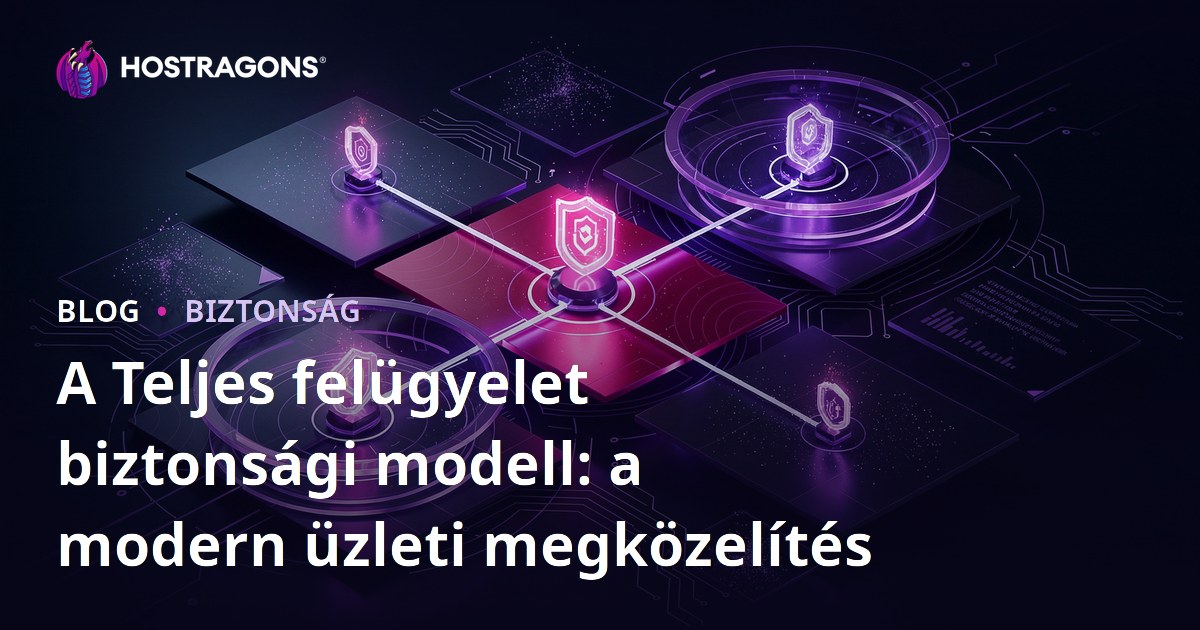 A Teljes felügyelet biztonsági modell: a modern üzleti megközelítés