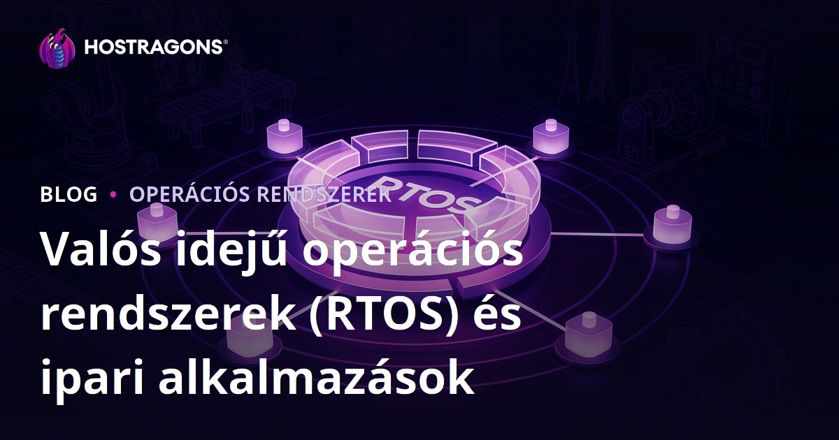 Valós idejű operációs rendszerek (RTOS) és ipari alkalmazások