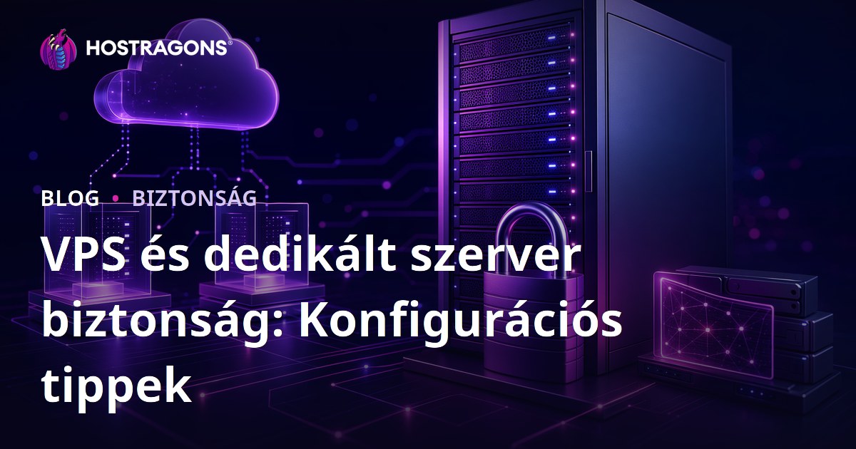 VPS és dedikált szerver biztonság: Konfigurációs tippek