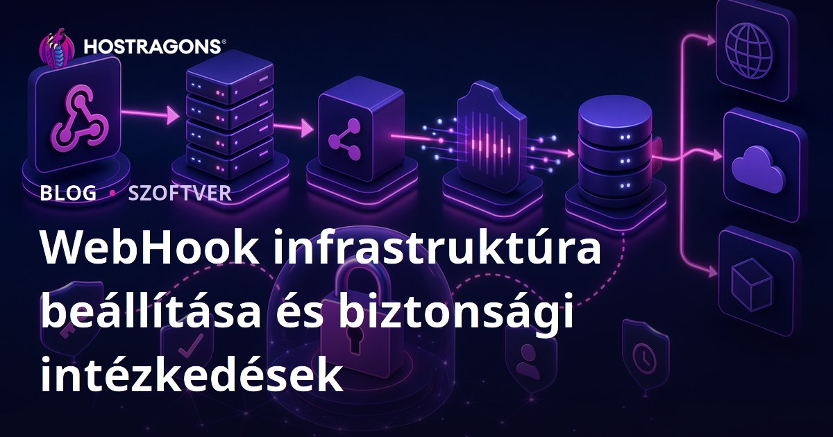 WebHook infrastruktúra beállítása és biztonsági intézkedések