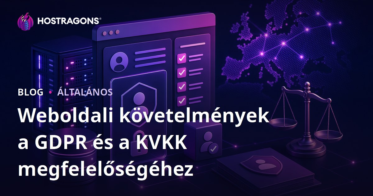 Weboldali követelmények a GDPR és a KVKK megfelelőségéhez