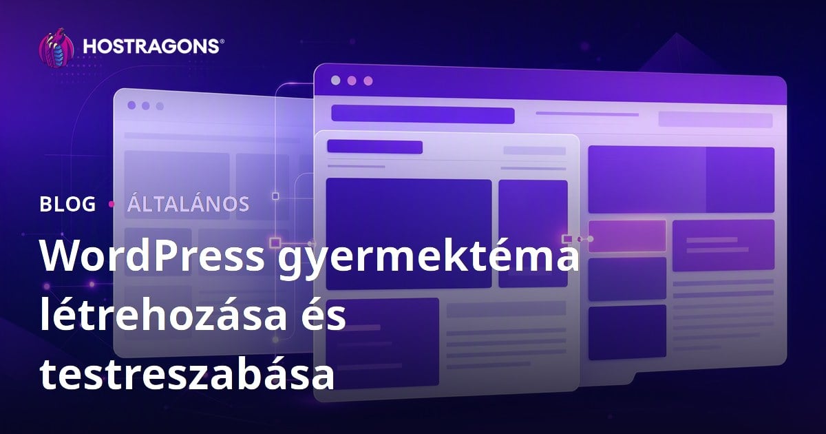 WordPress gyermektéma létrehozása és testreszabása