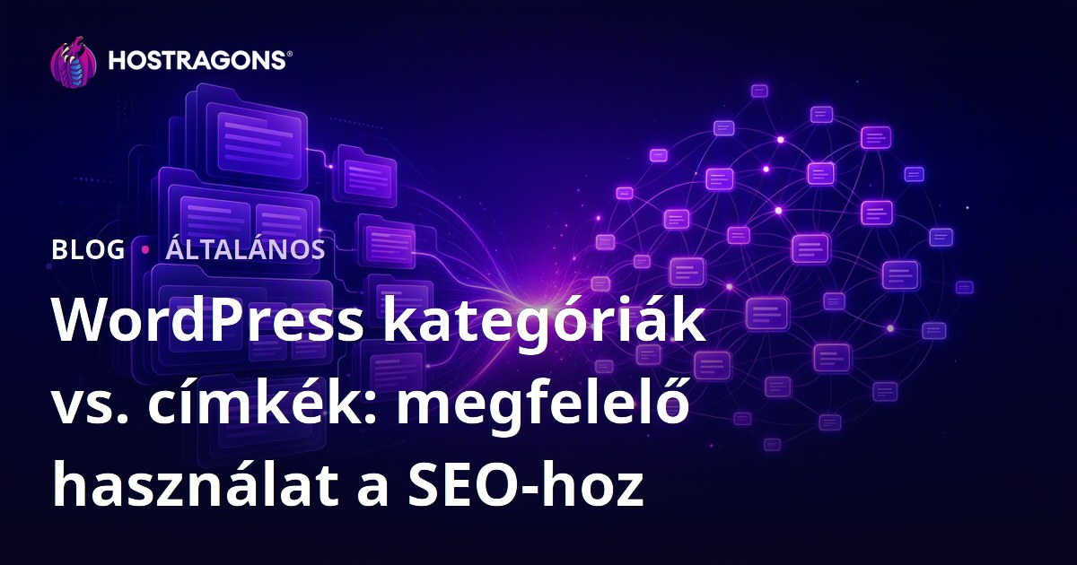 WordPress kategóriák vs. címkék: megfelelő használat a SEO-hoz