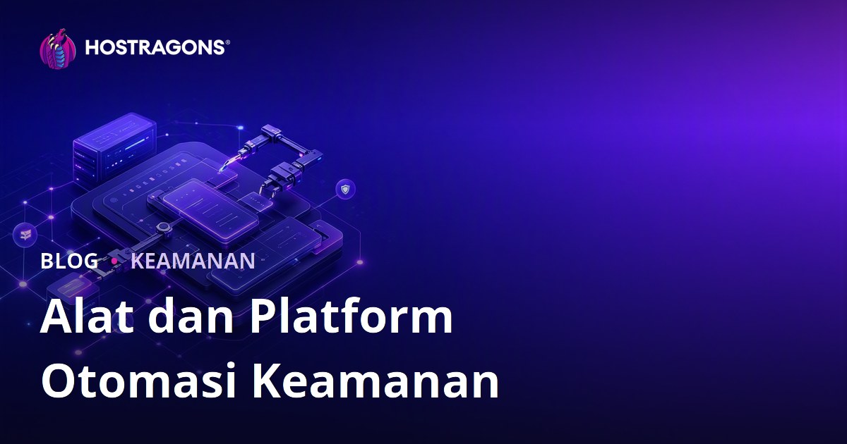 Alat dan Platform Otomasi Keamanan