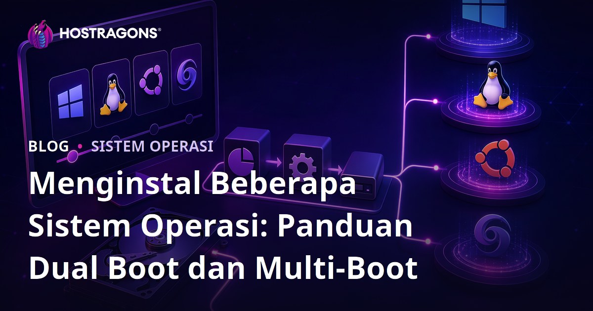 Menginstal Beberapa Sistem Operasi: Panduan Dual Boot dan Multi-Boot