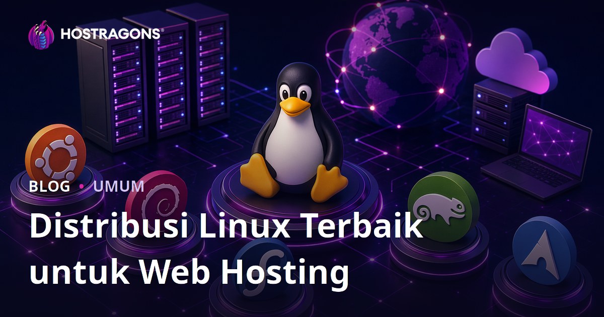 Distribusi Linux Terbaik untuk Web Hosting