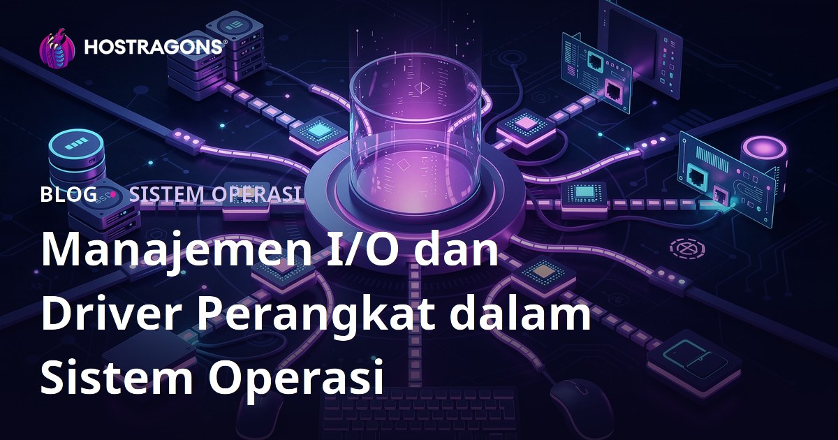 Manajemen I/O dan Driver Perangkat dalam Sistem Operasi