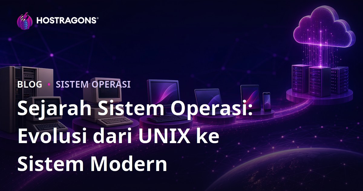 Sejarah Sistem Operasi: Evolusi dari UNIX ke Sistem Modern