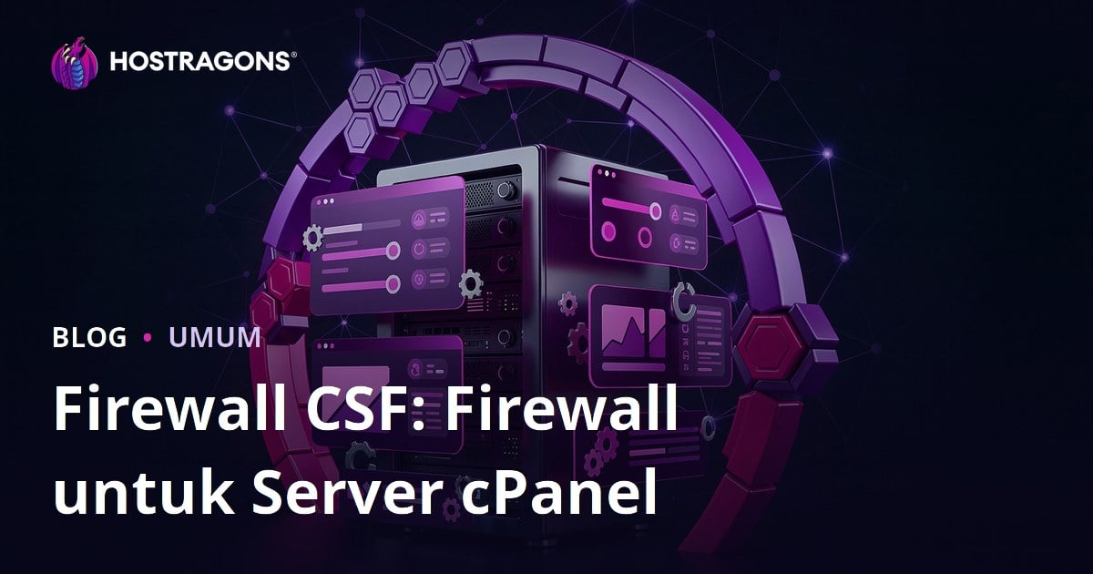 CSF Firewall: Firewall untuk Server cPanel