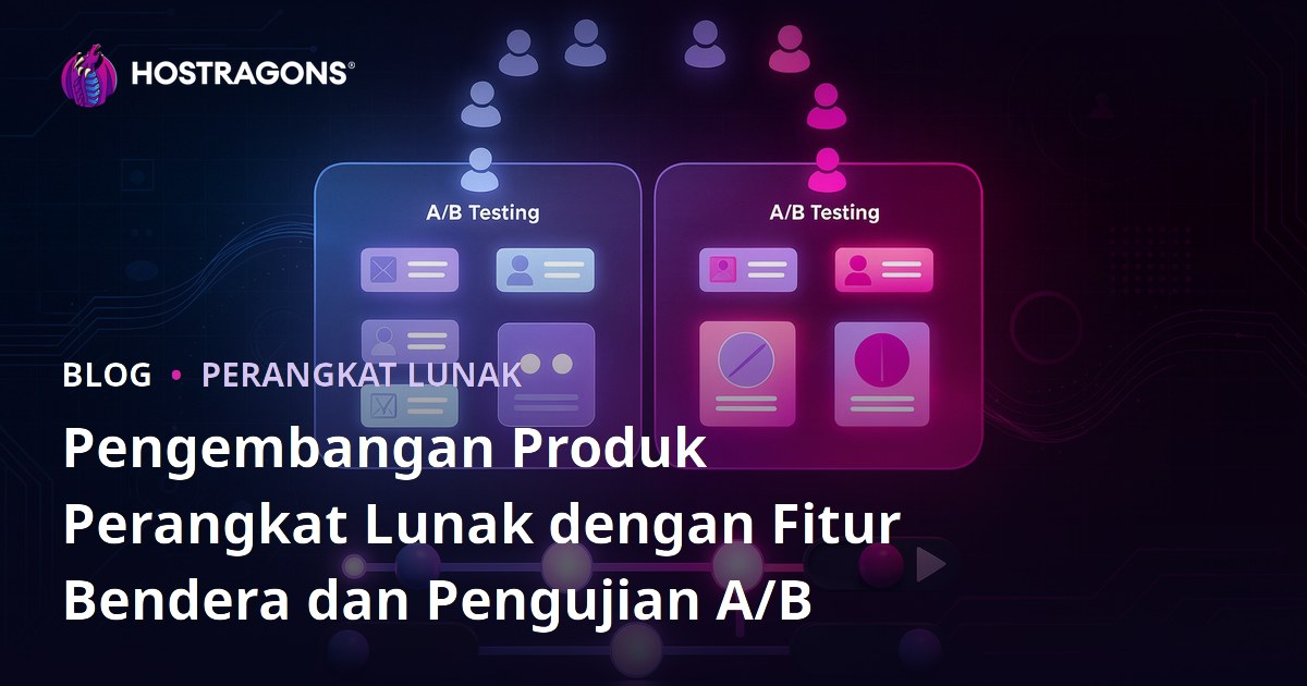 Pengembangan Produk Perangkat Lunak dengan Fitur Bendera dan Pengujian A/B