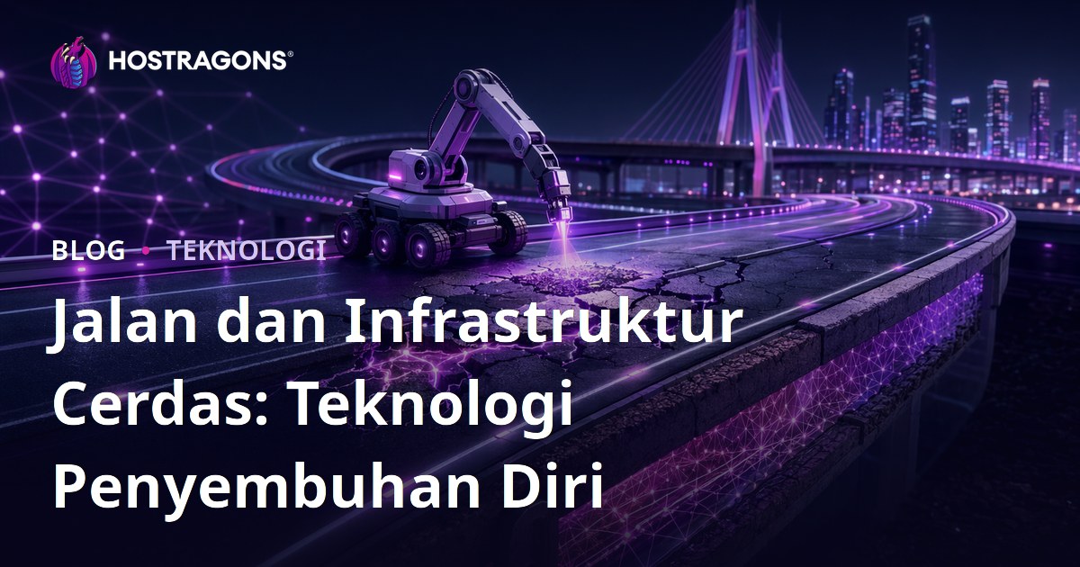 Jalan dan Infrastruktur Cerdas: Teknologi Penyembuhan Diri