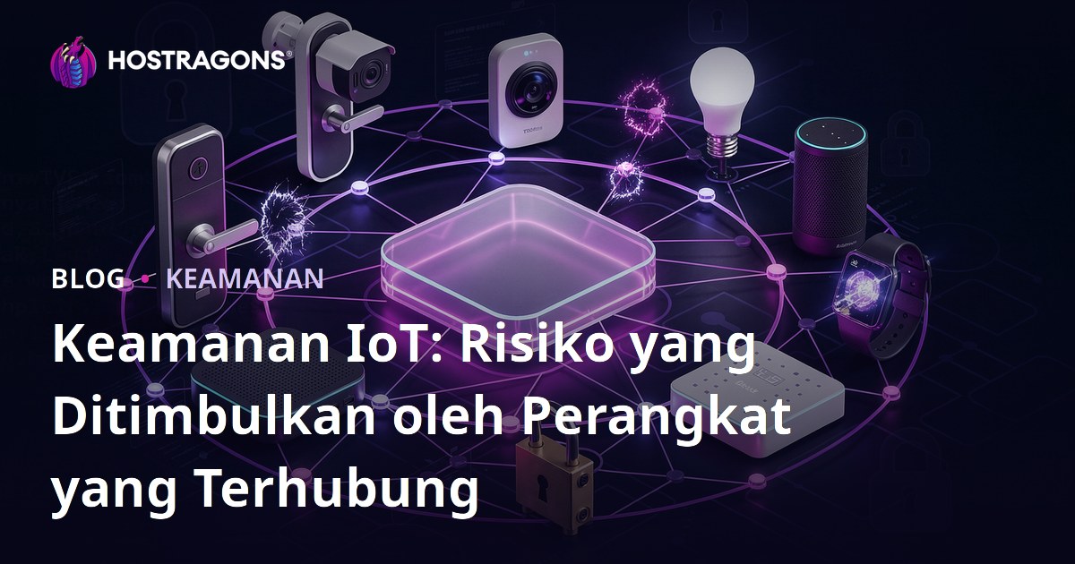 Keamanan IoT: Risiko yang Ditimbulkan oleh Perangkat yang Terhubung