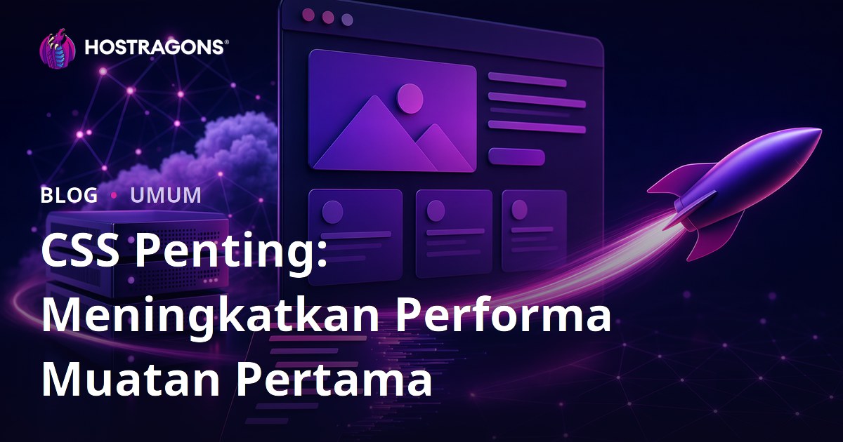 CSS Penting: Meningkatkan Performa Muatan Pertama