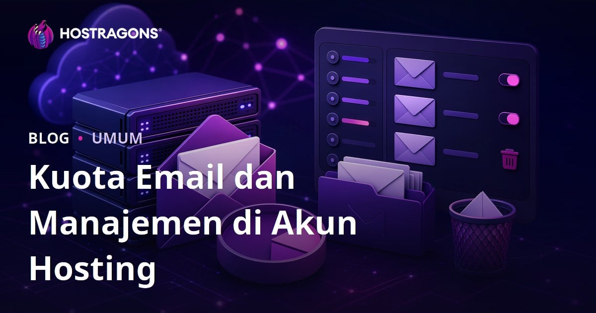 Kuota Email dan Manajemen di Akun Hosting