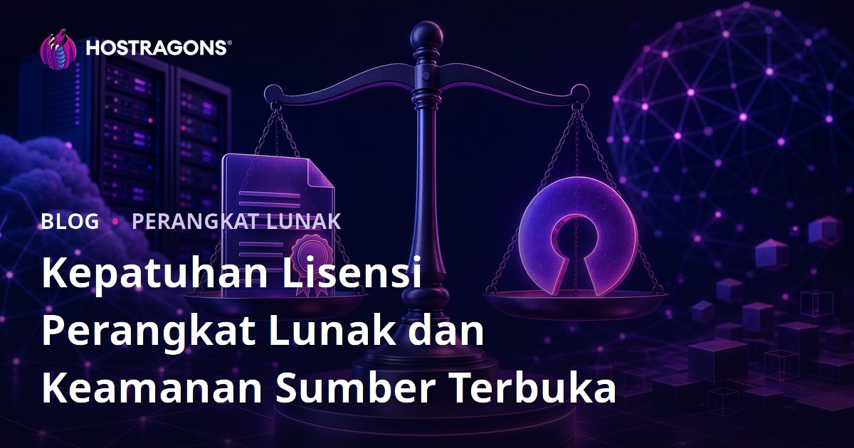 Kepatuhan Lisensi Perangkat Lunak dan Keamanan Sumber Terbuka