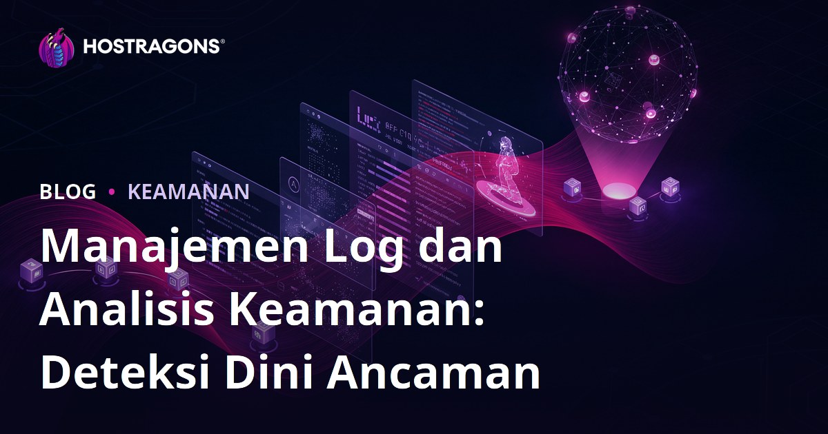 Manajemen Log dan Analisis Keamanan: Deteksi Dini Ancaman