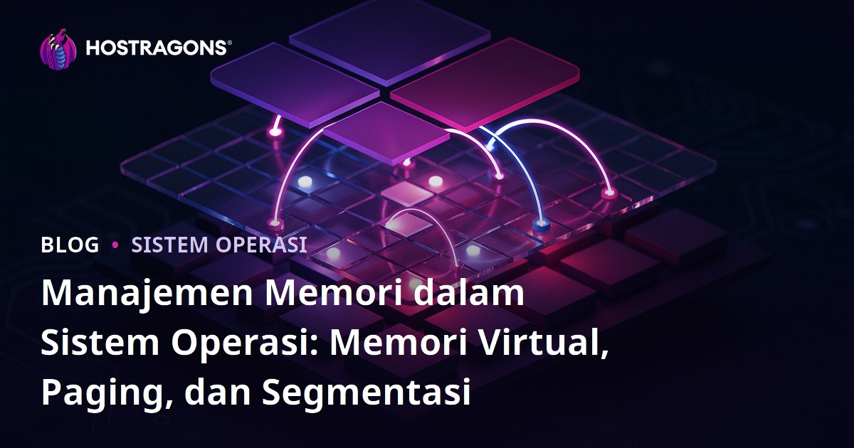 Manajemen Memori dalam Sistem Operasi: Memori Virtual, Paging, dan Segmentasi