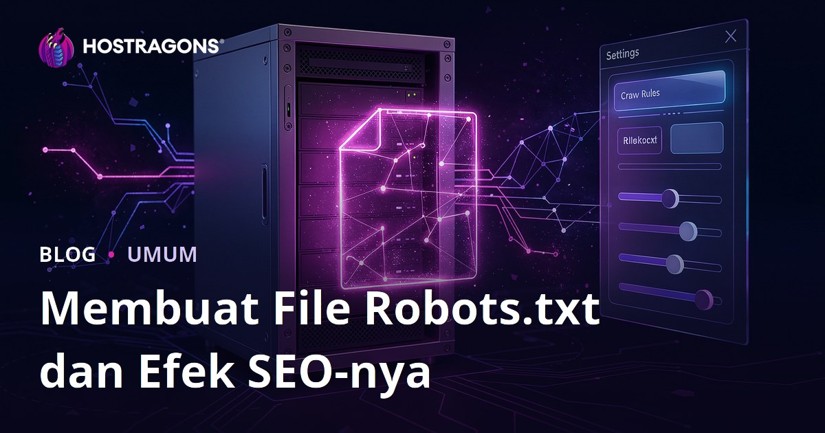 Membuat File Robots.txt dan Efek SEO-nya