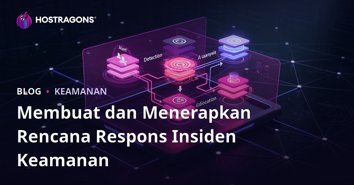 Membuat dan Menerapkan Rencana Respons Insiden Keamanan