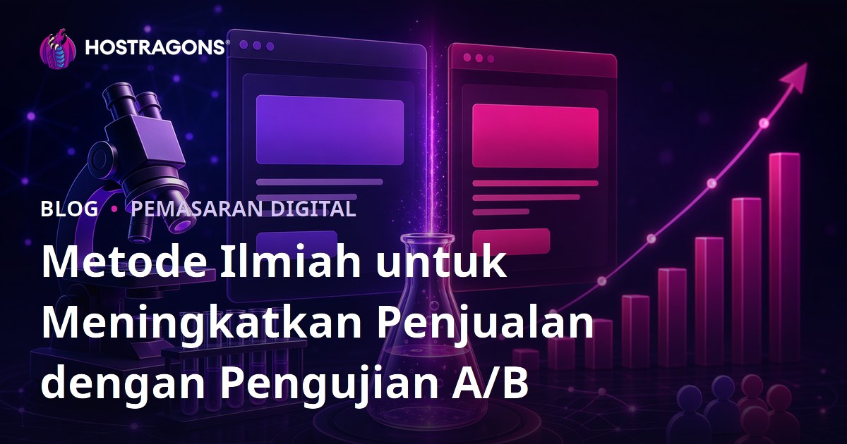 Metode Ilmiah untuk Meningkatkan Penjualan dengan Pengujian A/B