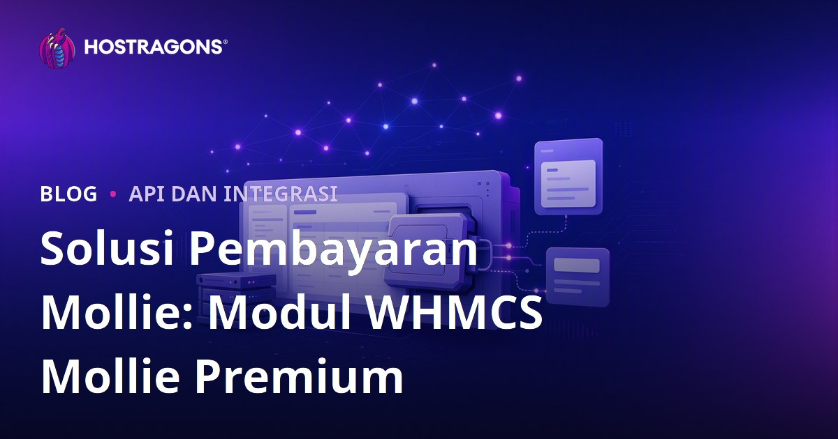 Solusi Pembayaran Mollie: Modul WHMCS Mollie Premium