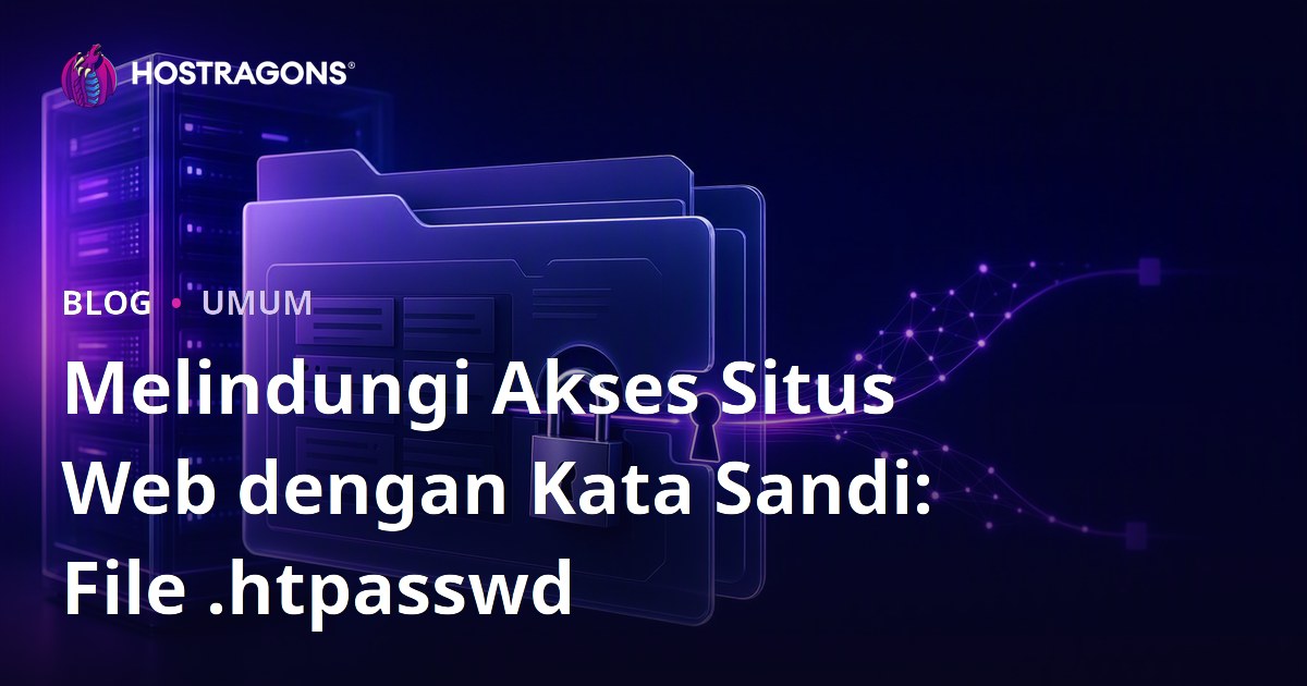 Melindungi Akses Situs Web dengan Kata Sandi: File .htpasswd