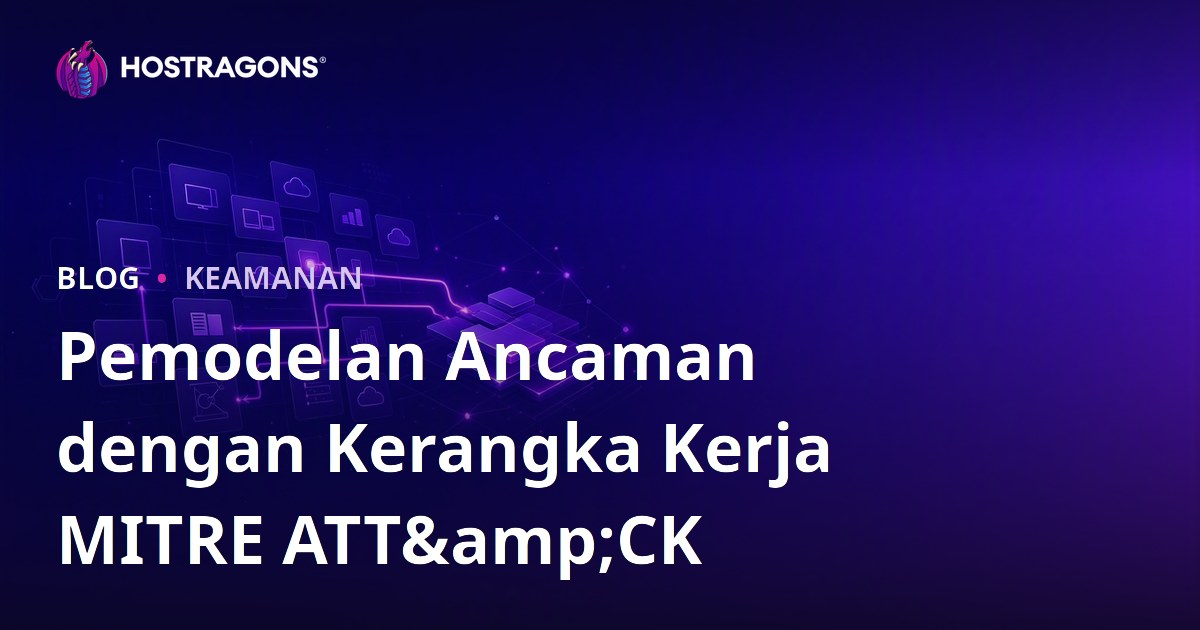 Pemodelan Ancaman dengan Kerangka Kerja MITRE ATT&CK