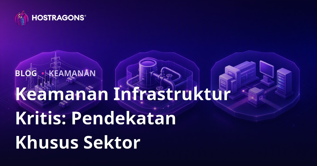 Keamanan Infrastruktur Kritis: Pendekatan Khusus Sektor