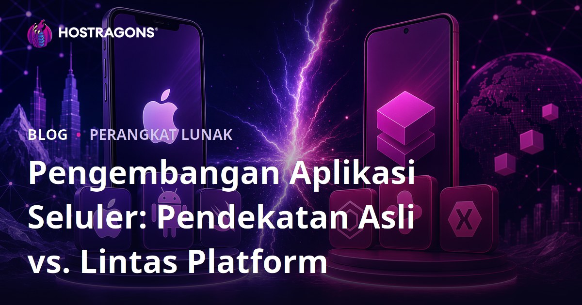 Pengembangan Aplikasi Seluler: Pendekatan Asli vs. Lintas Platform