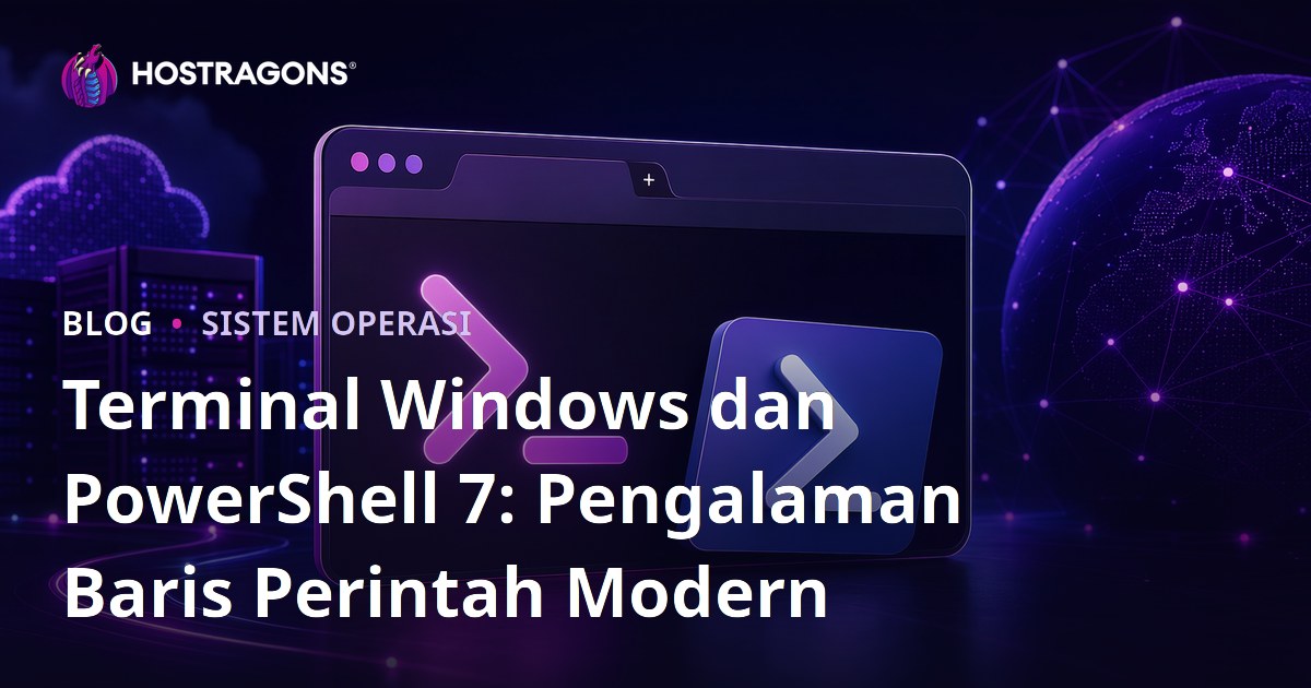 Terminal Windows dan PowerShell 7: Pengalaman Baris Perintah Modern