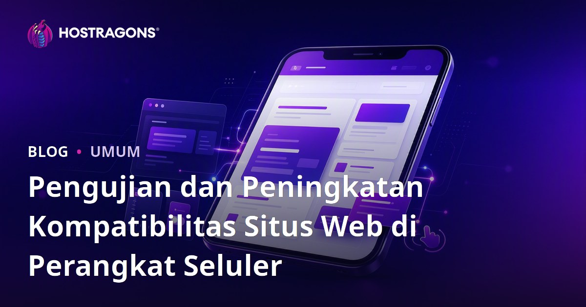 Pengujian dan Peningkatan Kompatibilitas Situs Web di Perangkat Seluler