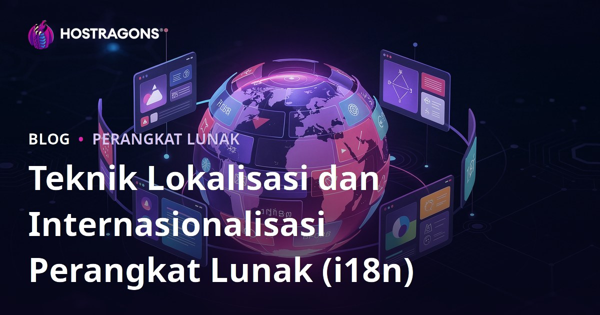 Teknik Lokalisasi dan Internasionalisasi Perangkat Lunak (i18n)