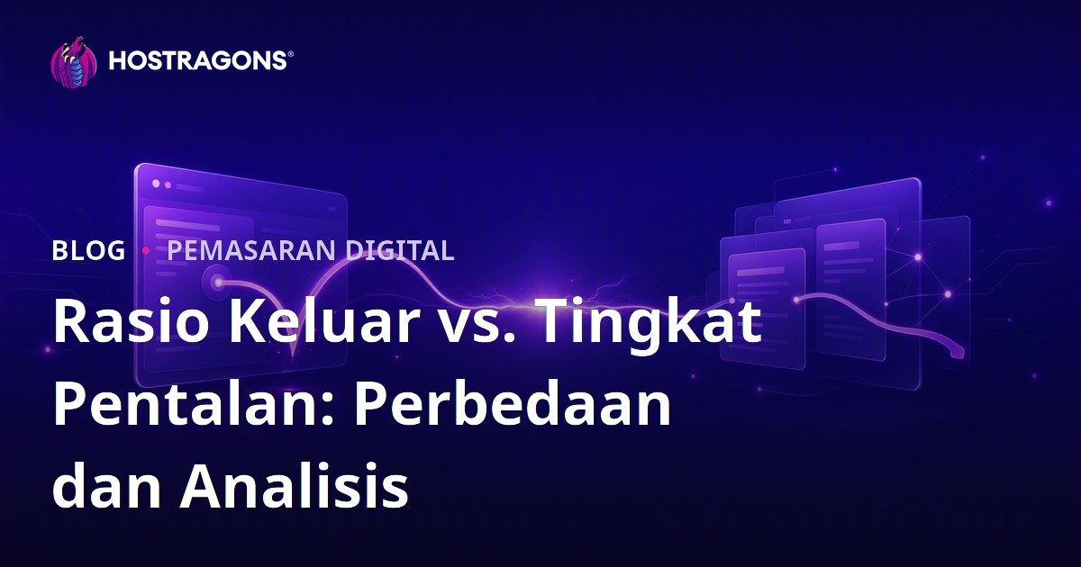 Rasio Keluar vs. Tingkat Pentalan: Perbedaan dan Analisis