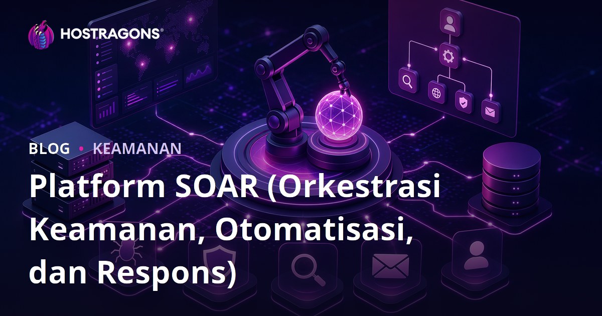 Platform SOAR (Orkestrasi Keamanan, Otomatisasi, dan Respons)
