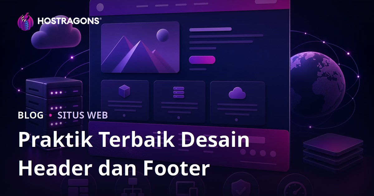Praktik Terbaik Desain Header dan Footer