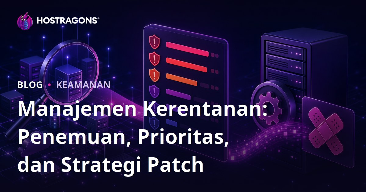 Manajemen Kerentanan: Penemuan, Prioritas, dan Strategi Patch