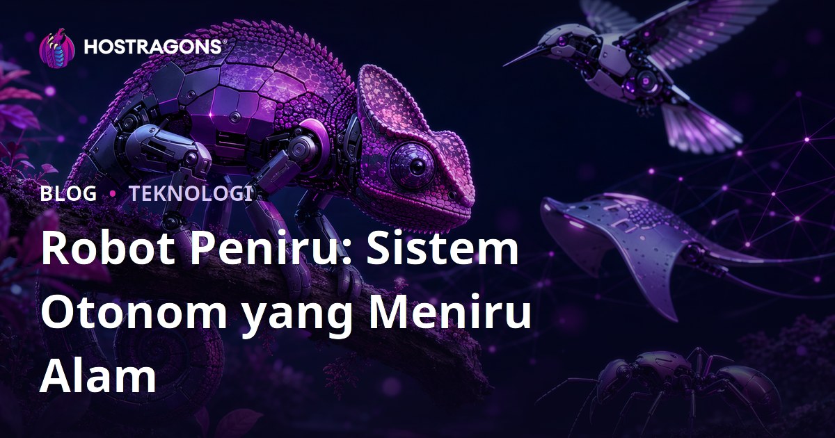 Robot Peniru: Sistem Otonom yang Meniru Alam