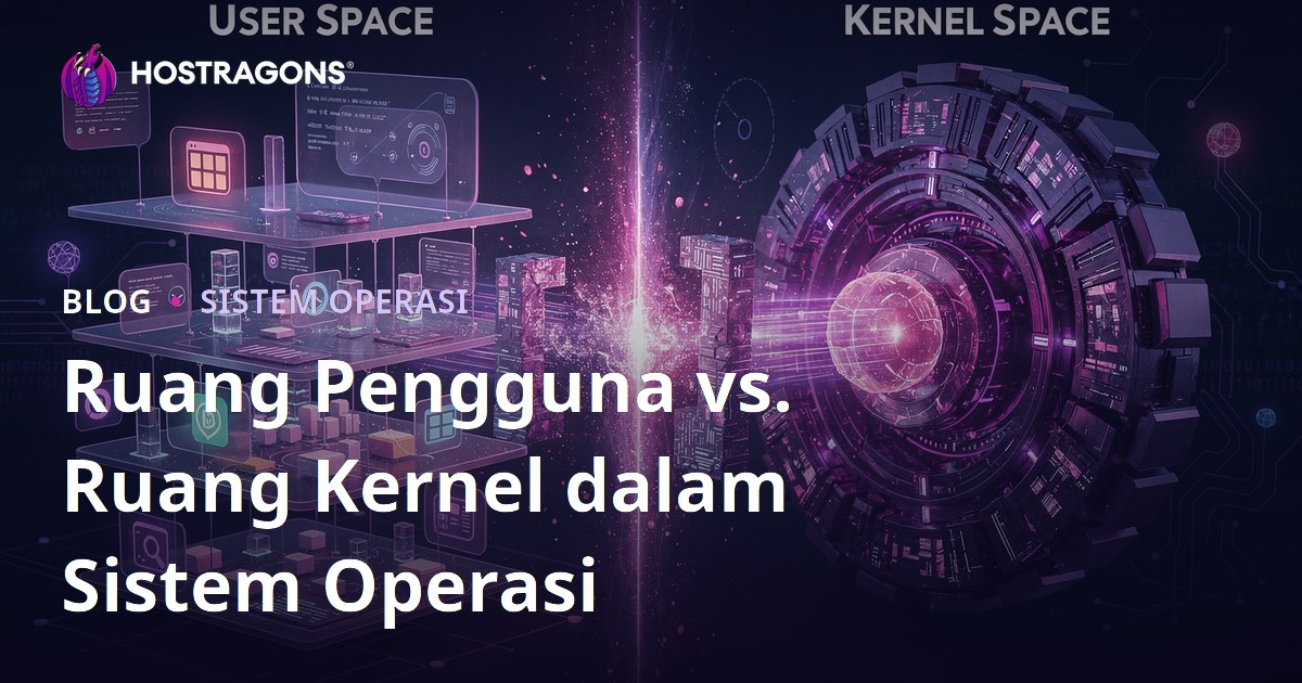 Ruang Pengguna vs. Ruang Kernel dalam Sistem Operasi
