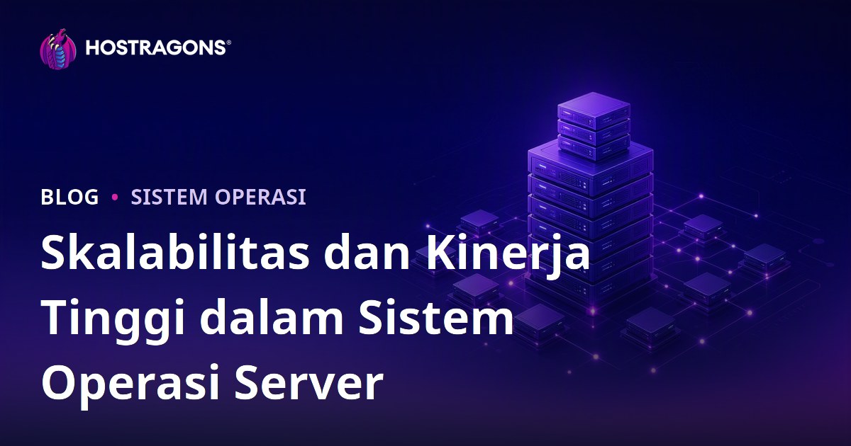 Skalabilitas dan Kinerja Tinggi dalam Sistem Operasi Server