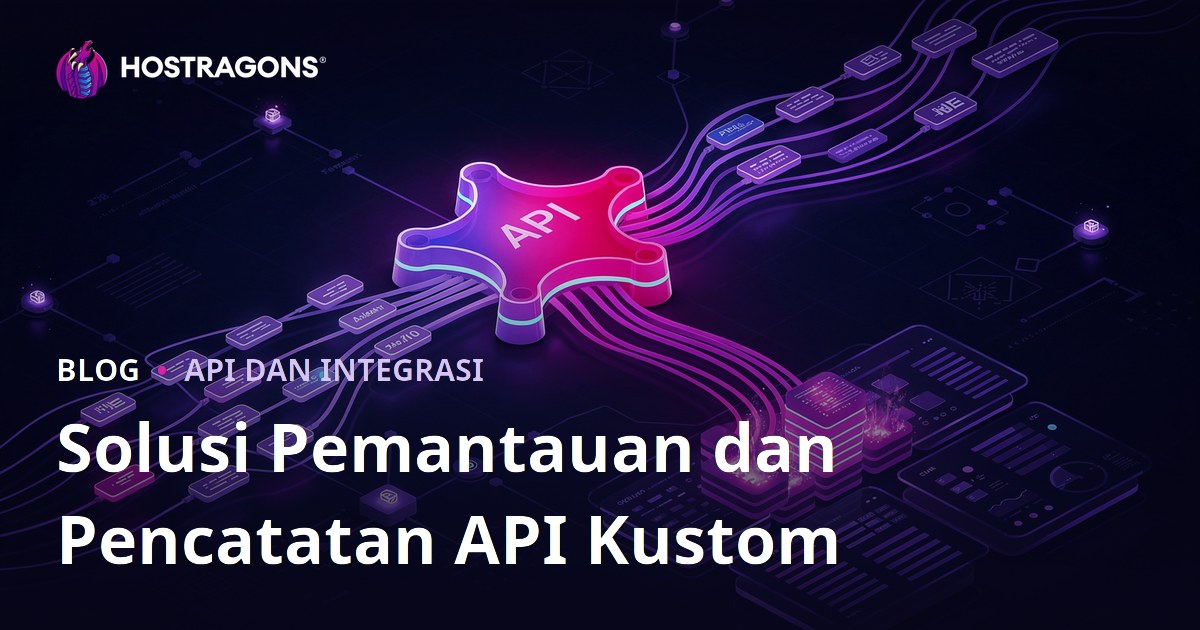 Solusi Pemantauan dan Pencatatan API Kustom