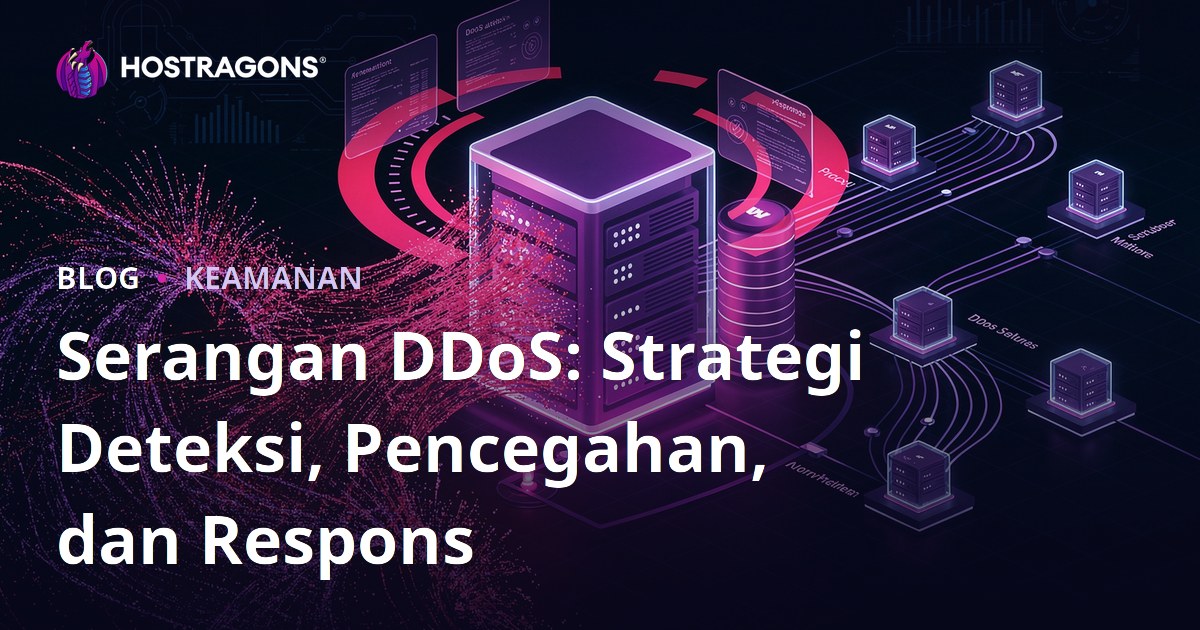 Serangan DDoS: Strategi Deteksi, Pencegahan, dan Respons
