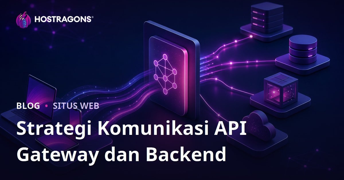 Strategi Komunikasi API Gateway dan Backend
