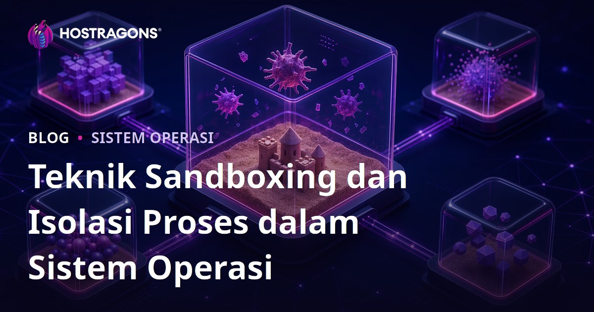 Teknik Sandboxing dan Isolasi Proses dalam Sistem Operasi