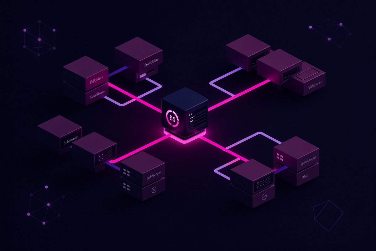 How to Create a Subdomain Structure?
