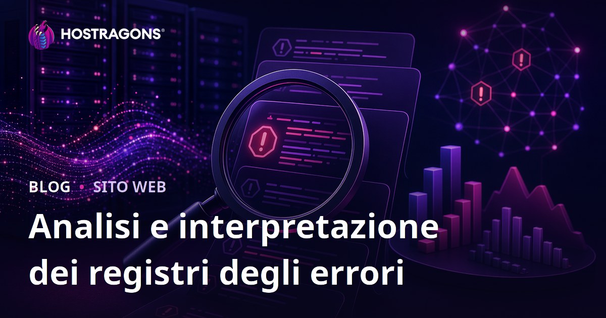 Analisi e interpretazione dei registri degli errori